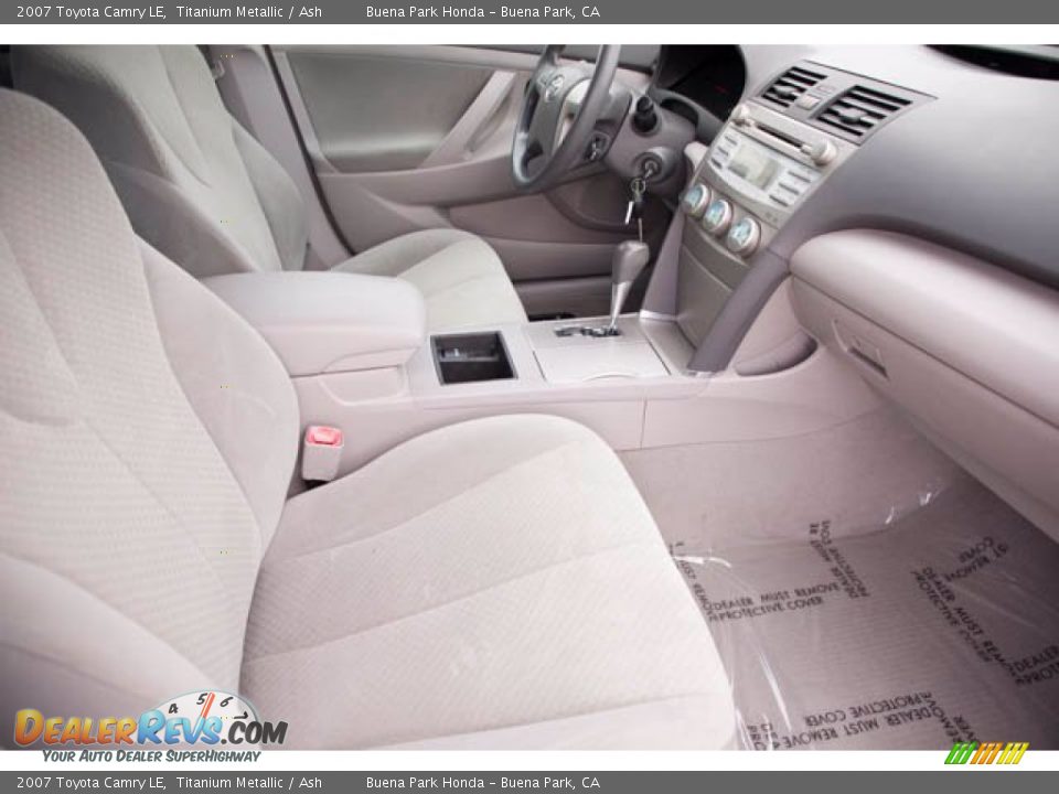 2007 Toyota Camry LE Titanium Metallic / Ash Photo #21