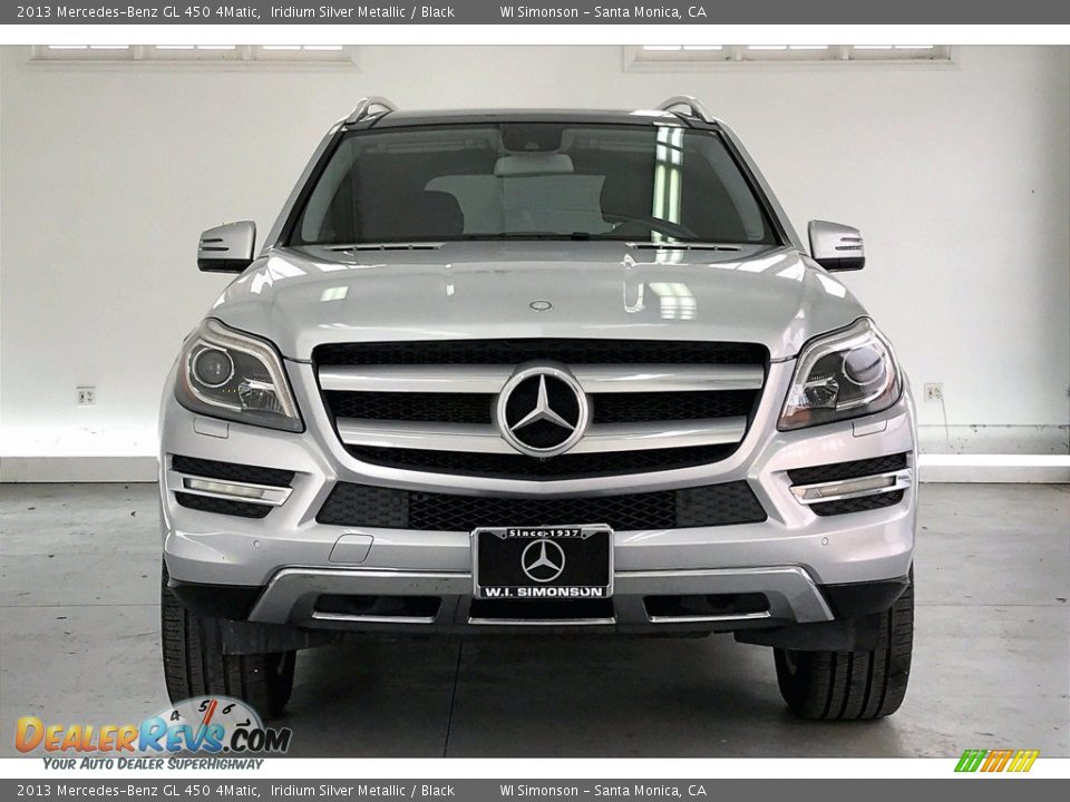2013 Mercedes-Benz GL 450 4Matic Iridium Silver Metallic / Black Photo #2