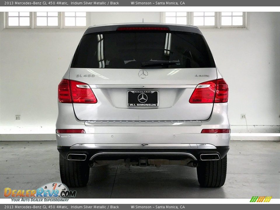 2013 Mercedes-Benz GL 450 4Matic Iridium Silver Metallic / Black Photo #3