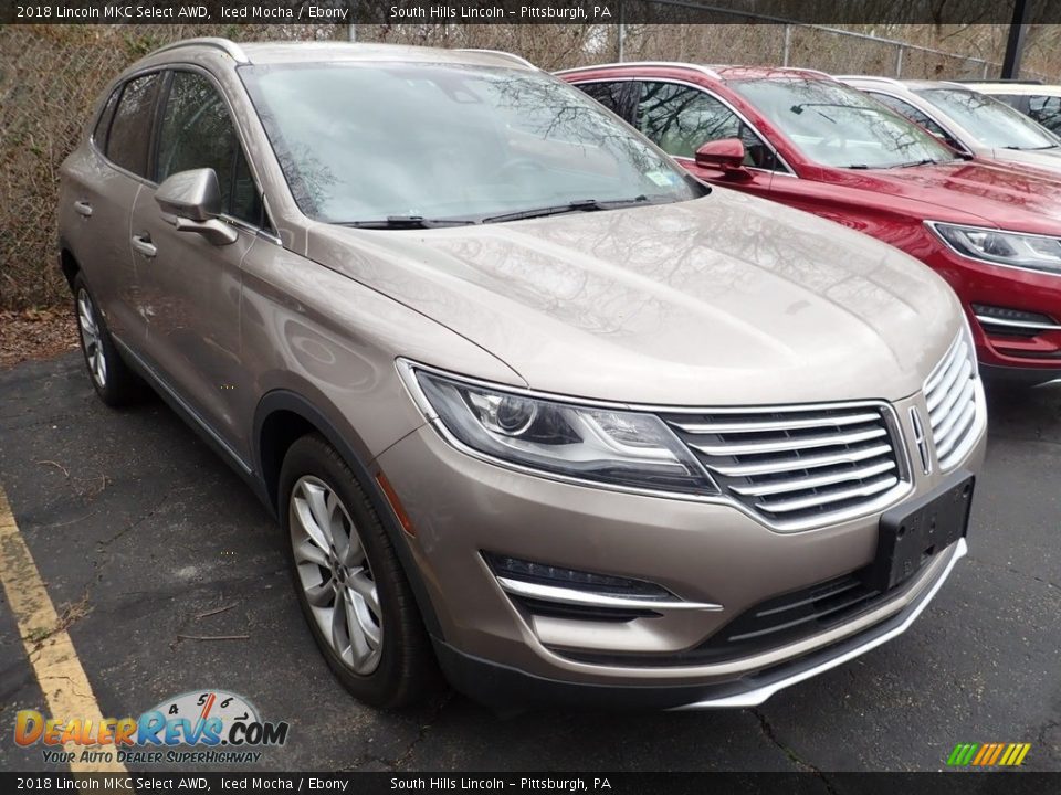 2018 Lincoln MKC Select AWD Iced Mocha / Ebony Photo #4