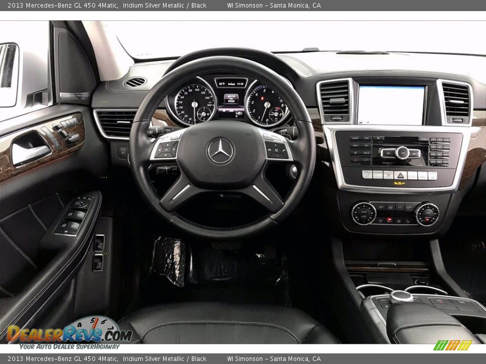 2013 Mercedes-Benz GL 450 4Matic Iridium Silver Metallic / Black Photo #4