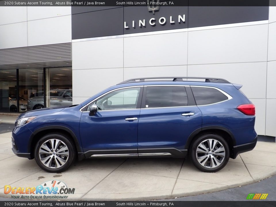 2020 Subaru Ascent Touring Abyss Blue Pearl / Java Brown Photo #2