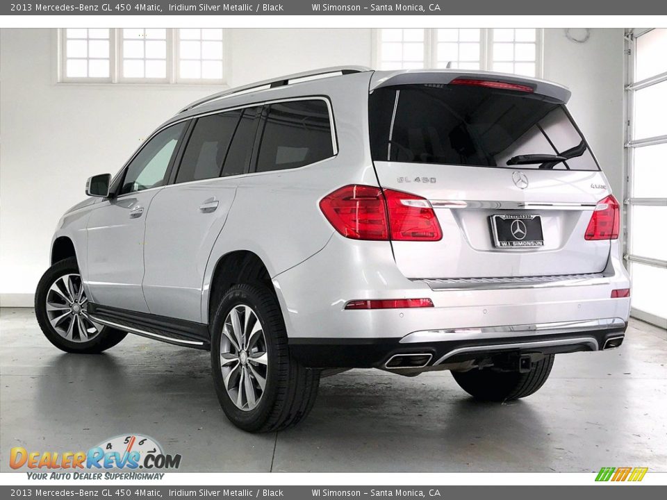 2013 Mercedes-Benz GL 450 4Matic Iridium Silver Metallic / Black Photo #10