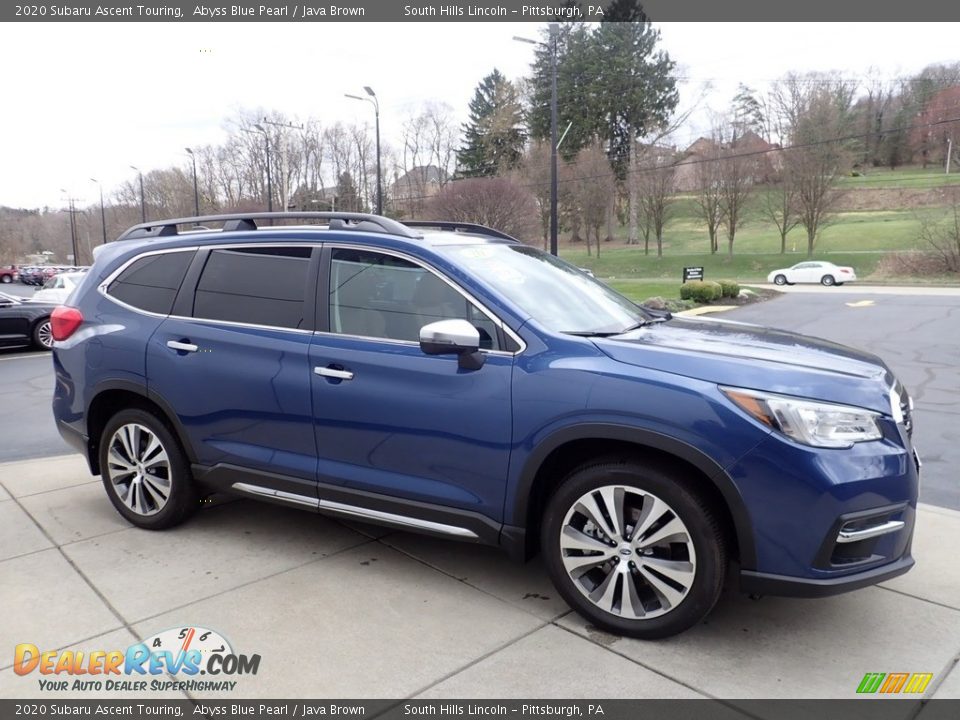 2020 Subaru Ascent Touring Abyss Blue Pearl / Java Brown Photo #7