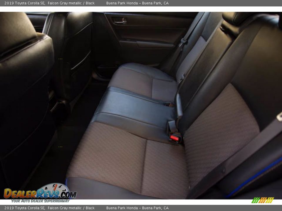 2019 Toyota Corolla SE Falcon Gray metallic / Black Photo #4