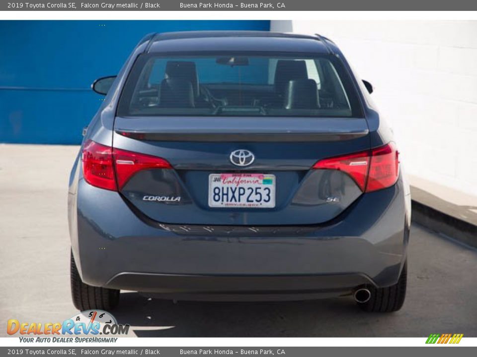 2019 Toyota Corolla SE Falcon Gray metallic / Black Photo #9