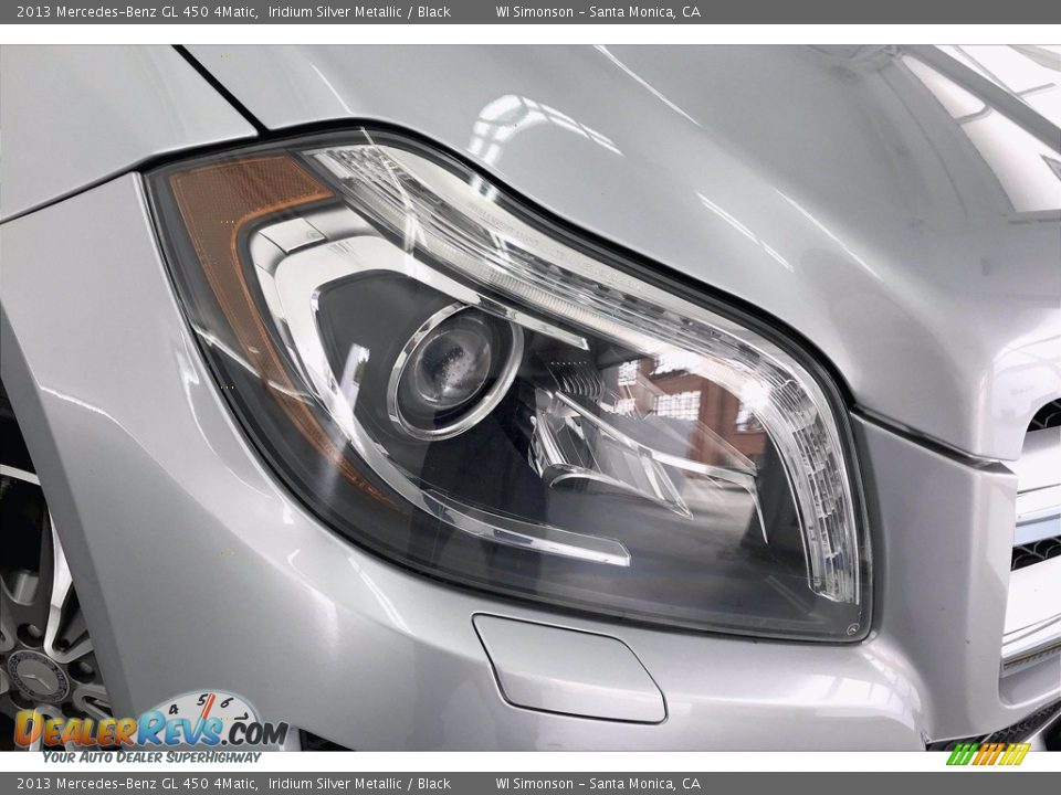 2013 Mercedes-Benz GL 450 4Matic Iridium Silver Metallic / Black Photo #28