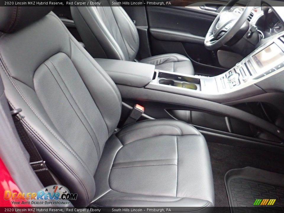 Front Seat of 2020 Lincoln MKZ Hybrid Reserve Photo #11
