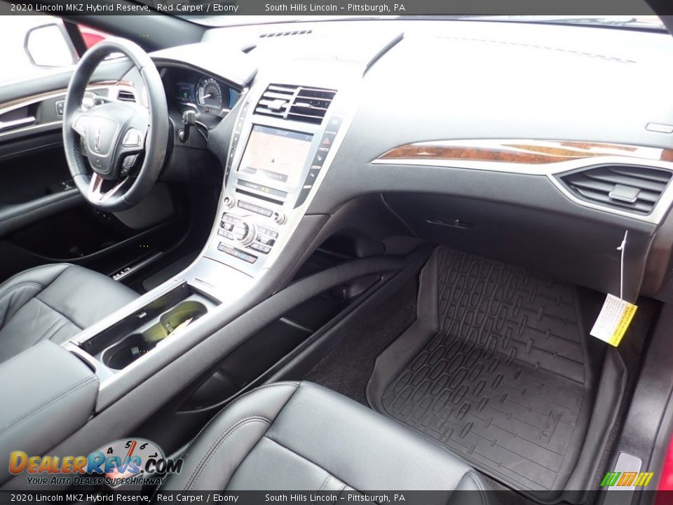 Dashboard of 2020 Lincoln MKZ Hybrid Reserve Photo #12