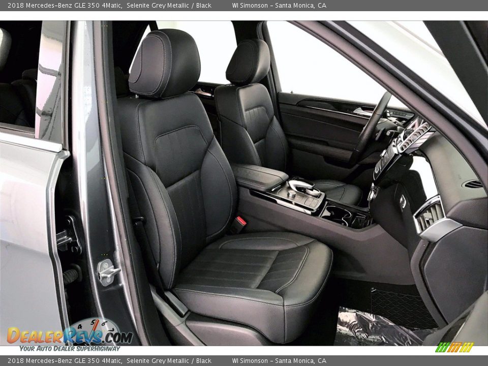 2018 Mercedes-Benz GLE 350 4Matic Selenite Grey Metallic / Black Photo #6