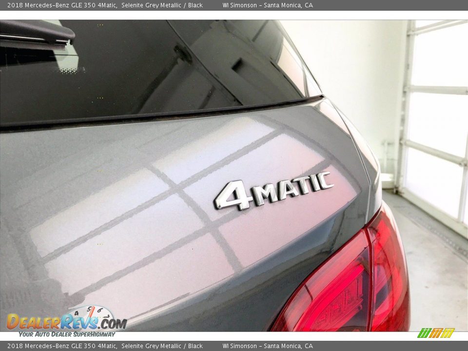 2018 Mercedes-Benz GLE 350 4Matic Selenite Grey Metallic / Black Photo #7