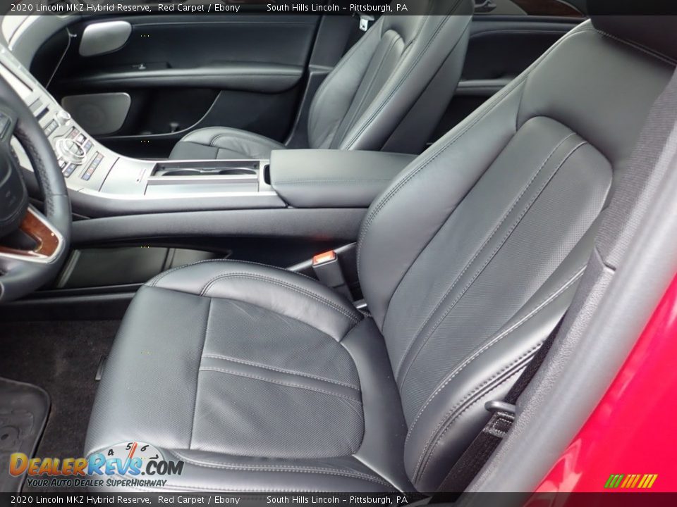 Front Seat of 2020 Lincoln MKZ Hybrid Reserve Photo #15