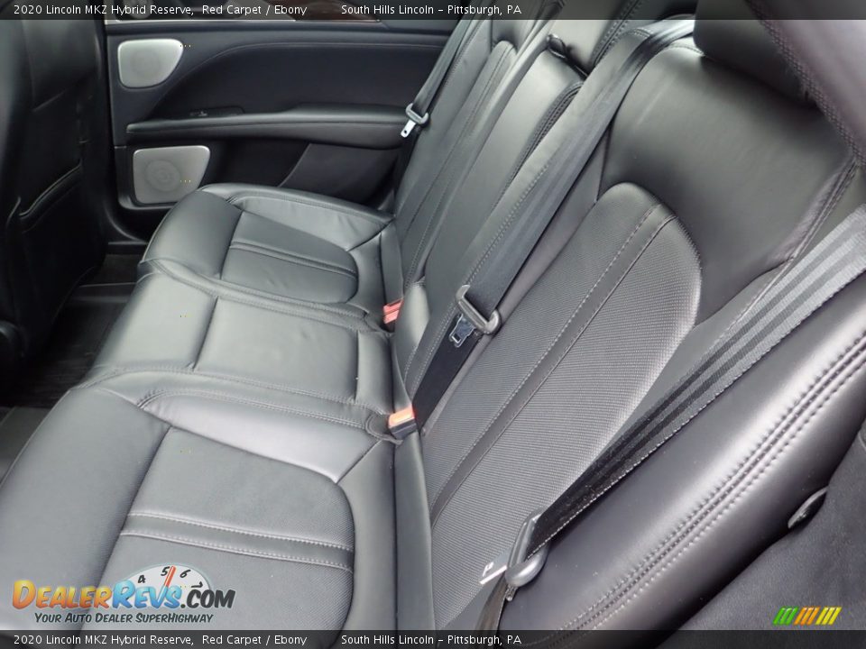 Rear Seat of 2020 Lincoln MKZ Hybrid Reserve Photo #16