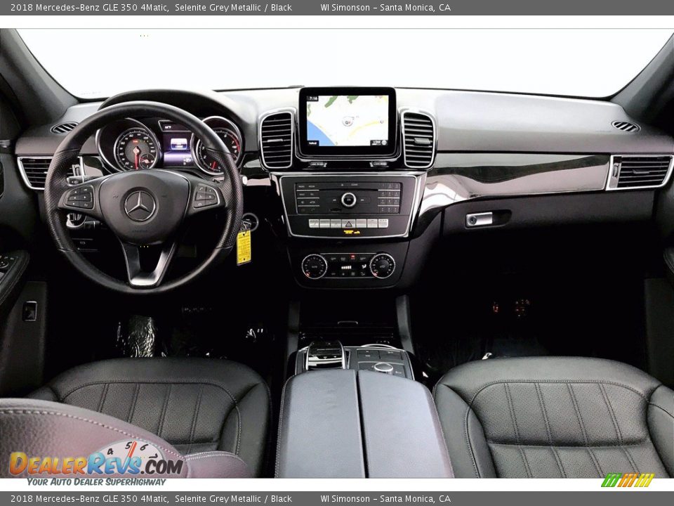 2018 Mercedes-Benz GLE 350 4Matic Selenite Grey Metallic / Black Photo #15