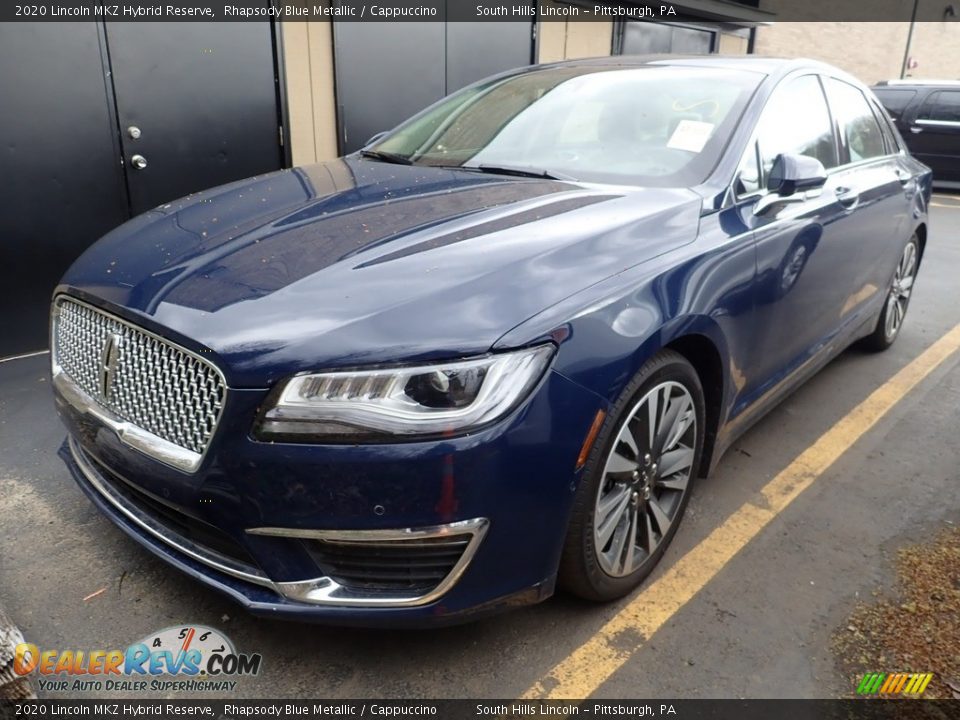 Front 3/4 View of 2020 Lincoln MKZ Hybrid Reserve Photo #1
