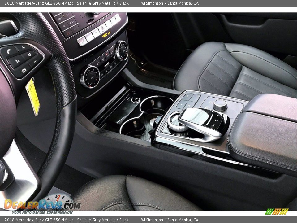 2018 Mercedes-Benz GLE 350 4Matic Selenite Grey Metallic / Black Photo #17