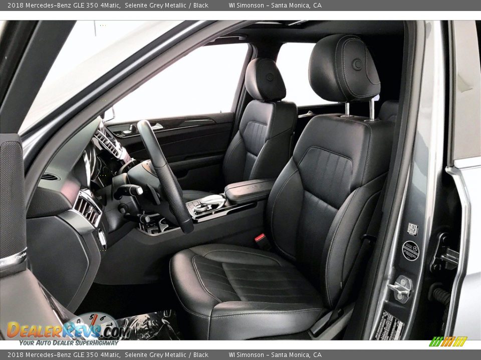 2018 Mercedes-Benz GLE 350 4Matic Selenite Grey Metallic / Black Photo #18
