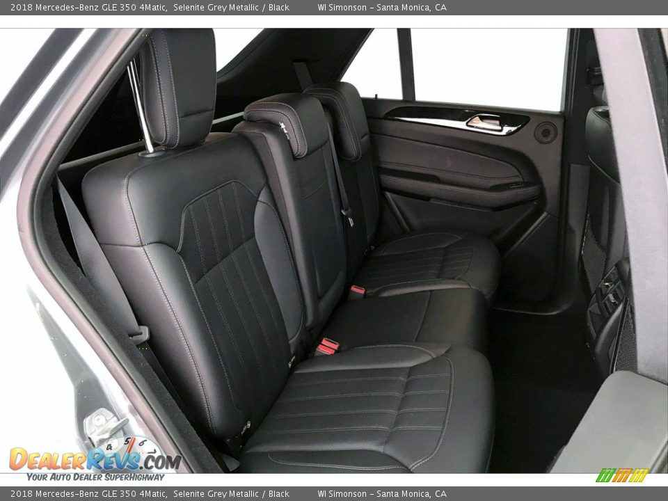 2018 Mercedes-Benz GLE 350 4Matic Selenite Grey Metallic / Black Photo #19