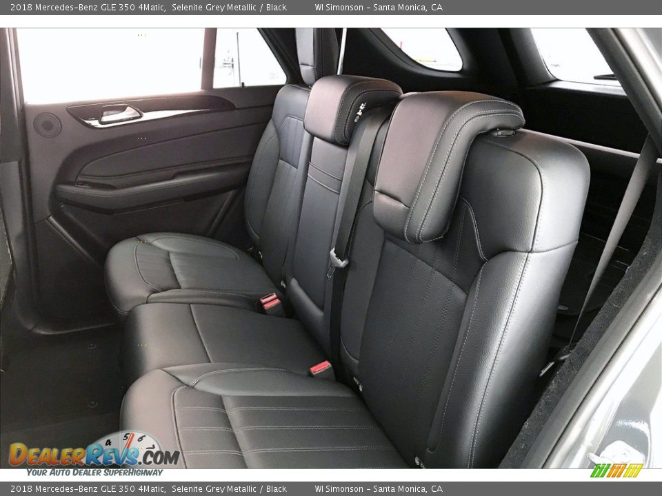 2018 Mercedes-Benz GLE 350 4Matic Selenite Grey Metallic / Black Photo #20