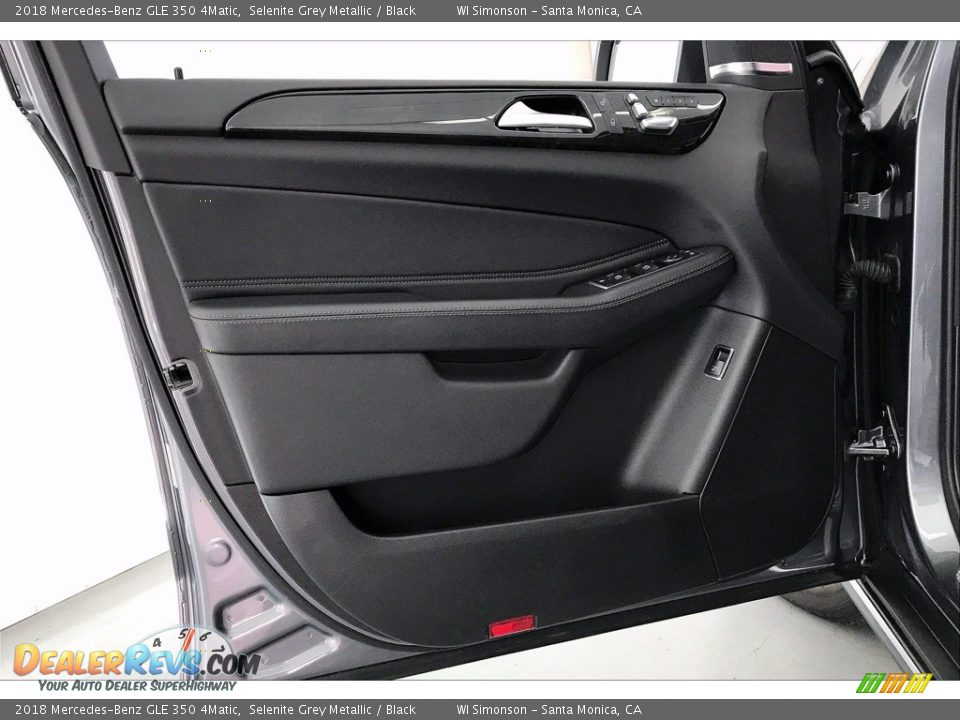 2018 Mercedes-Benz GLE 350 4Matic Selenite Grey Metallic / Black Photo #26