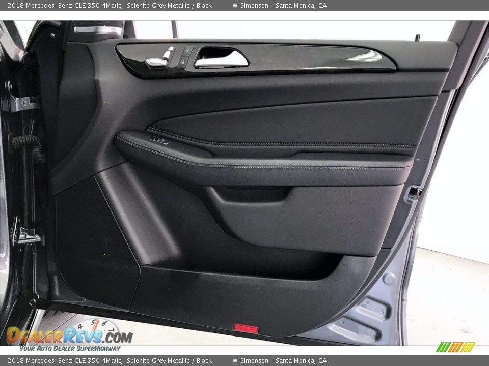 2018 Mercedes-Benz GLE 350 4Matic Selenite Grey Metallic / Black Photo #27