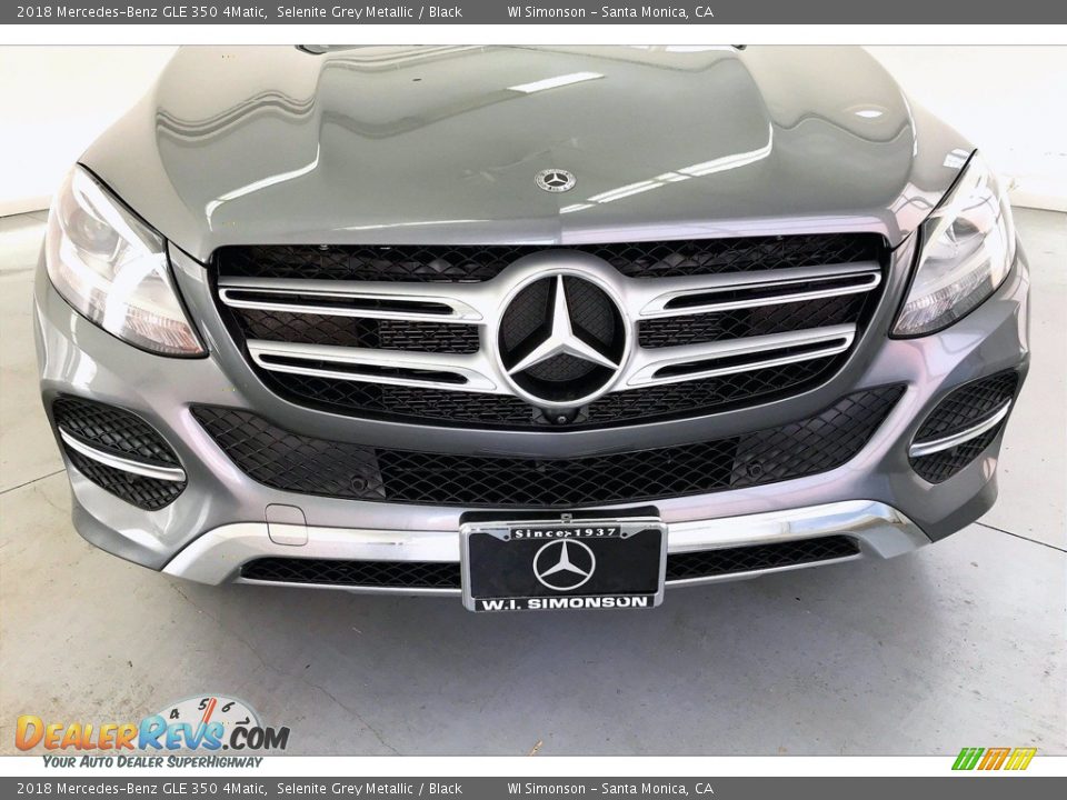2018 Mercedes-Benz GLE 350 4Matic Selenite Grey Metallic / Black Photo #30