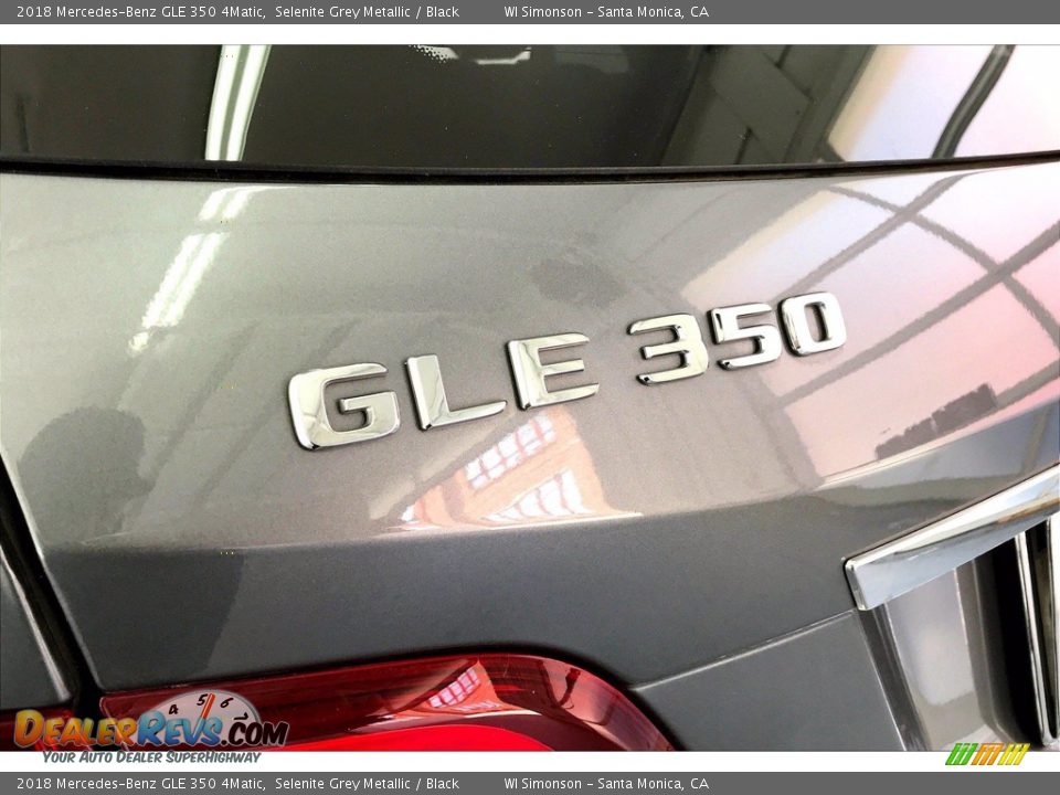 2018 Mercedes-Benz GLE 350 4Matic Selenite Grey Metallic / Black Photo #31