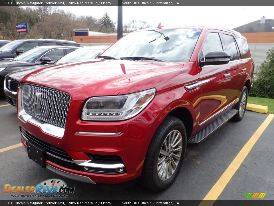 2018 Lincoln Navigator Premier 4x4 Ruby Red Metallic / Ebony Photo #1