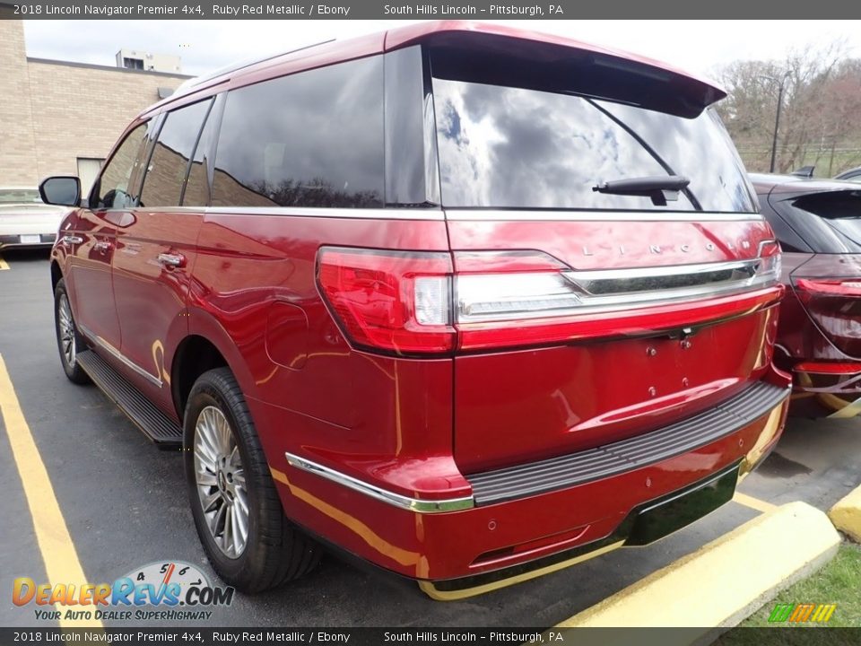 2018 Lincoln Navigator Premier 4x4 Ruby Red Metallic / Ebony Photo #2