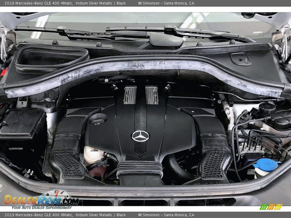 2019 Mercedes-Benz GLE 400 4Matic Iridium Silver Metallic / Black Photo #9