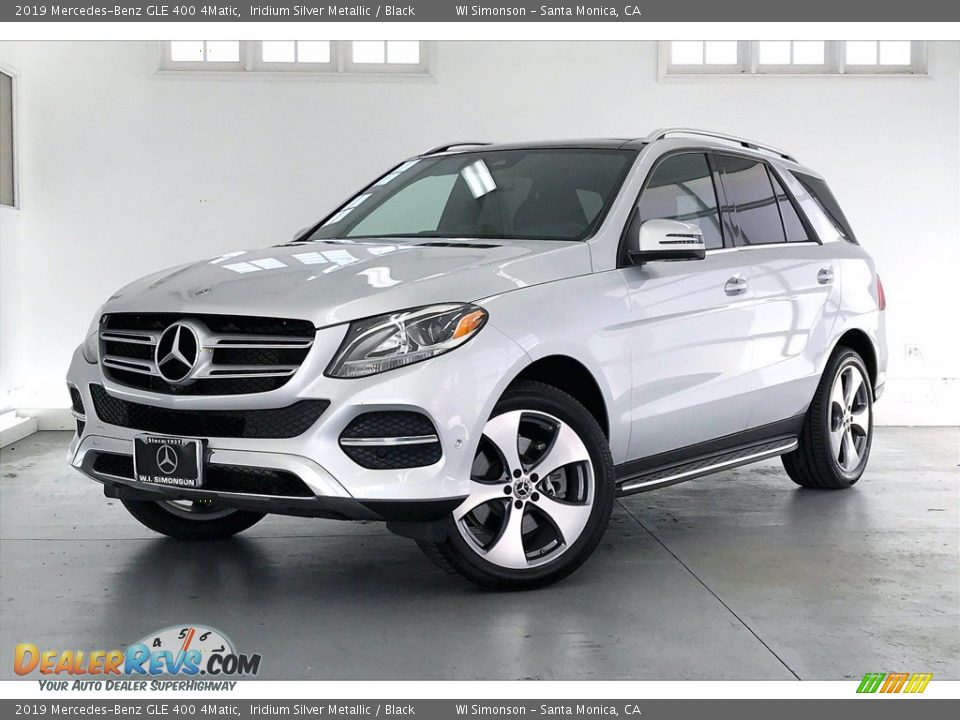 2019 Mercedes-Benz GLE 400 4Matic Iridium Silver Metallic / Black Photo #12