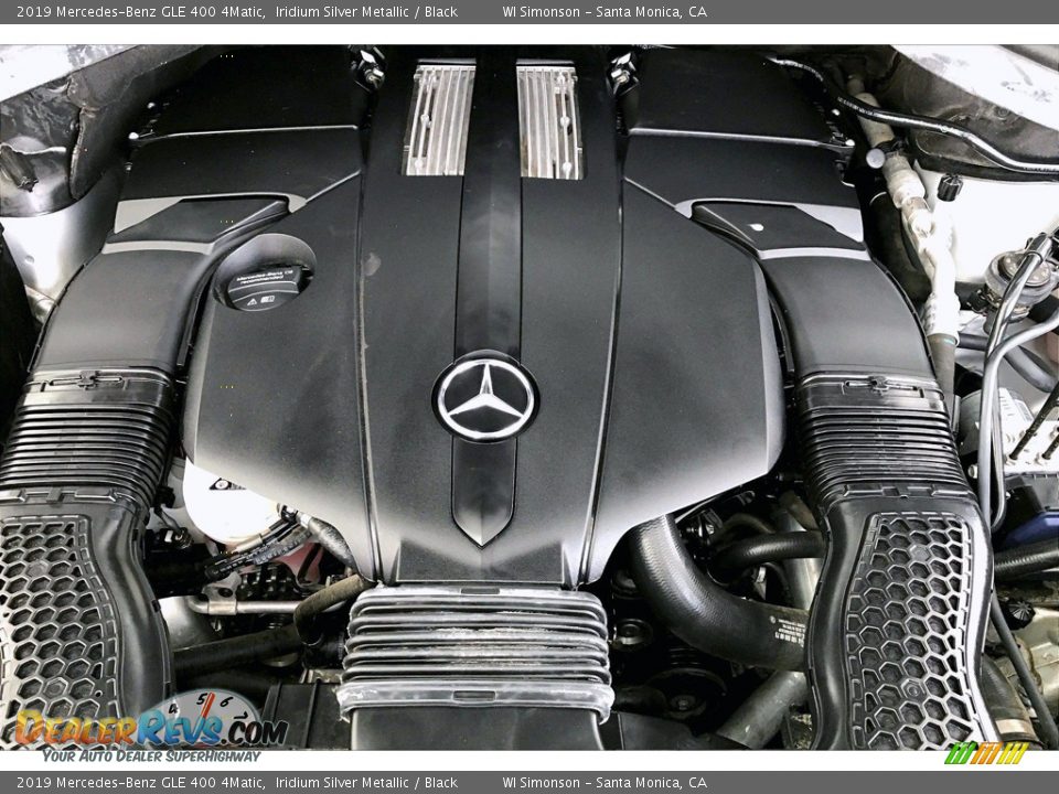 2019 Mercedes-Benz GLE 400 4Matic Iridium Silver Metallic / Black Photo #32