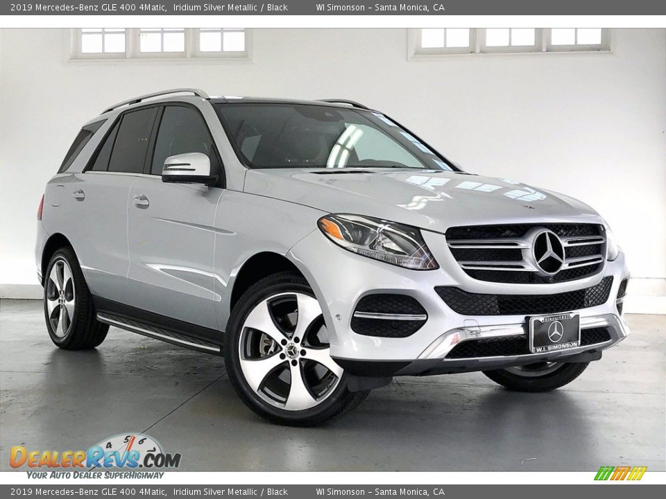 2019 Mercedes-Benz GLE 400 4Matic Iridium Silver Metallic / Black Photo #34