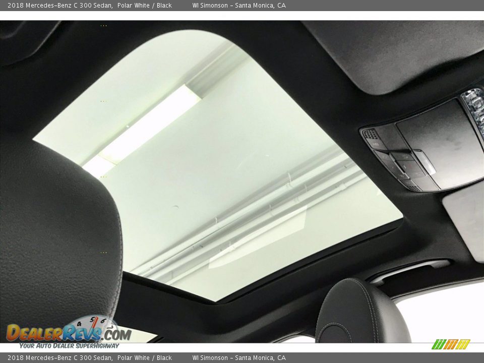 2018 Mercedes-Benz C 300 Sedan Polar White / Black Photo #25