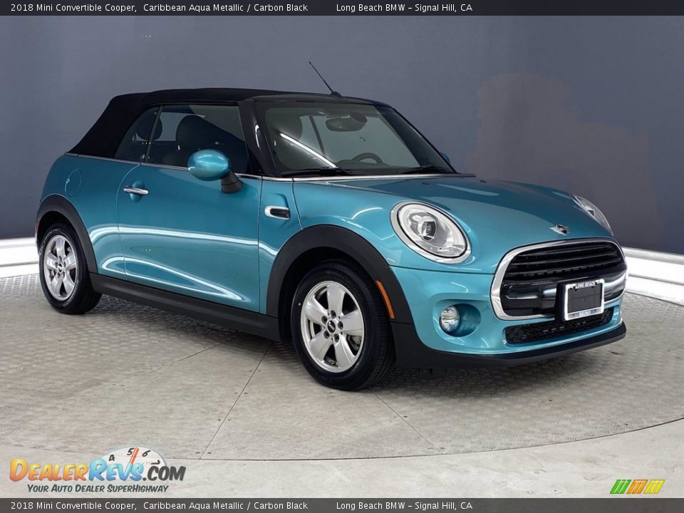 Front 3/4 View of 2018 Mini Convertible Cooper Photo #1