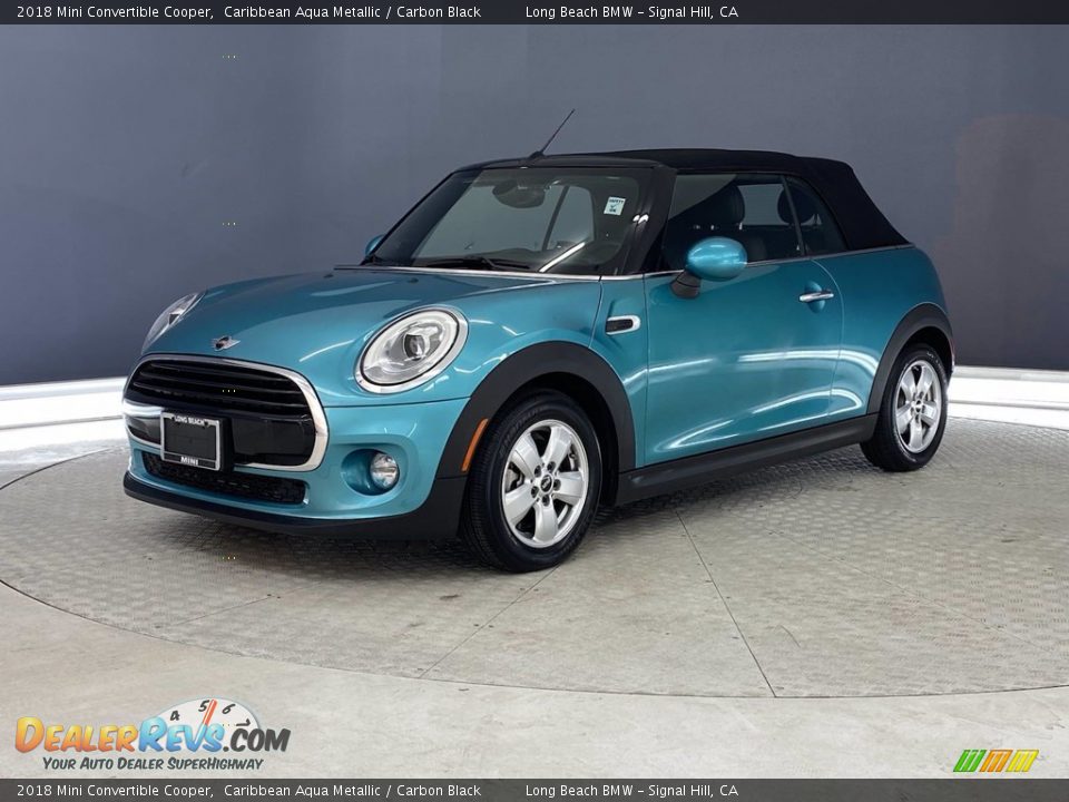 Caribbean Aqua Metallic 2018 Mini Convertible Cooper Photo #3