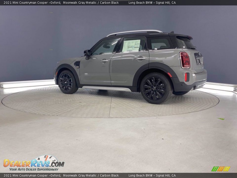 2021 Mini Countryman Cooper -Oxford Moonwalk Gray Metallic / Carbon Black Photo #7