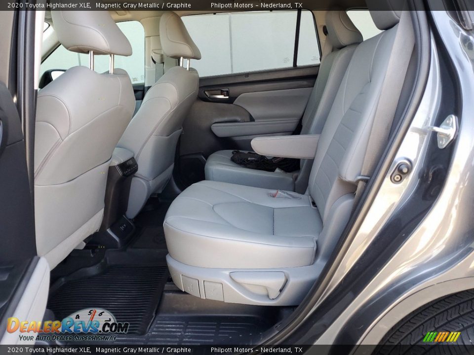 Rear Seat of 2020 Toyota Highlander XLE Photo #6