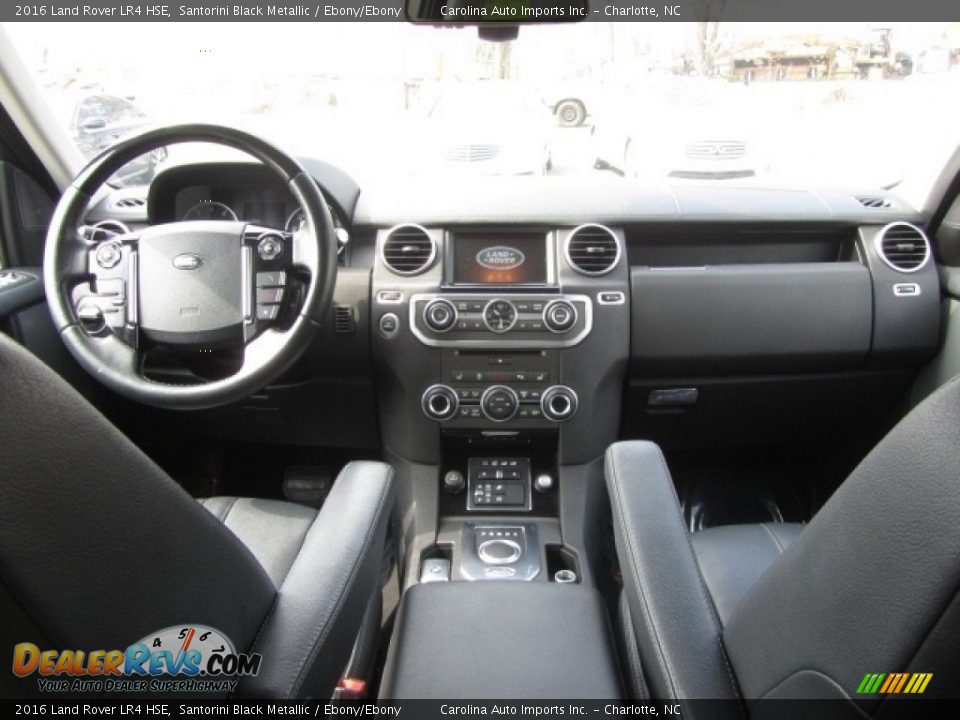 2016 Land Rover LR4 HSE Santorini Black Metallic / Ebony/Ebony Photo #13
