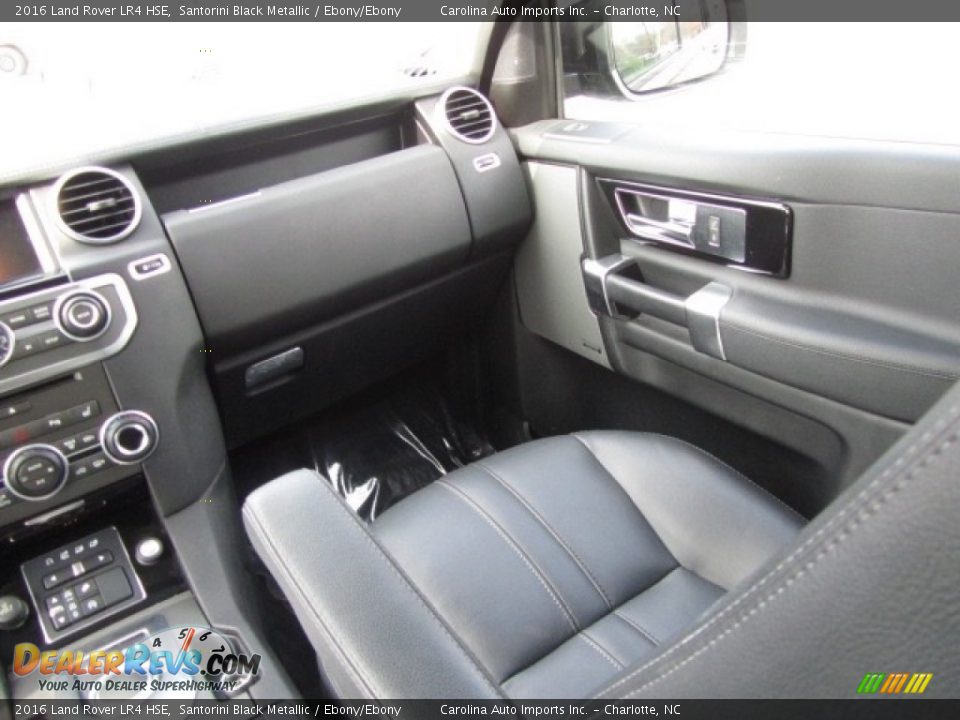 2016 Land Rover LR4 HSE Santorini Black Metallic / Ebony/Ebony Photo #14