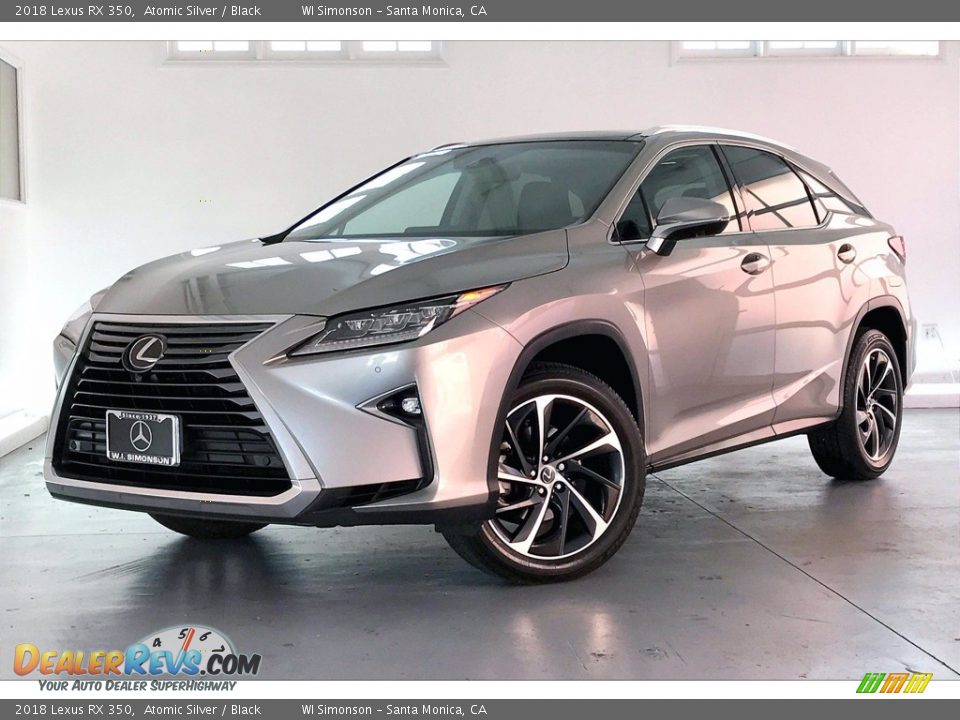 Atomic Silver 2018 Lexus RX 350 Photo #12