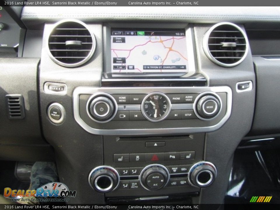 2016 Land Rover LR4 HSE Santorini Black Metallic / Ebony/Ebony Photo #16