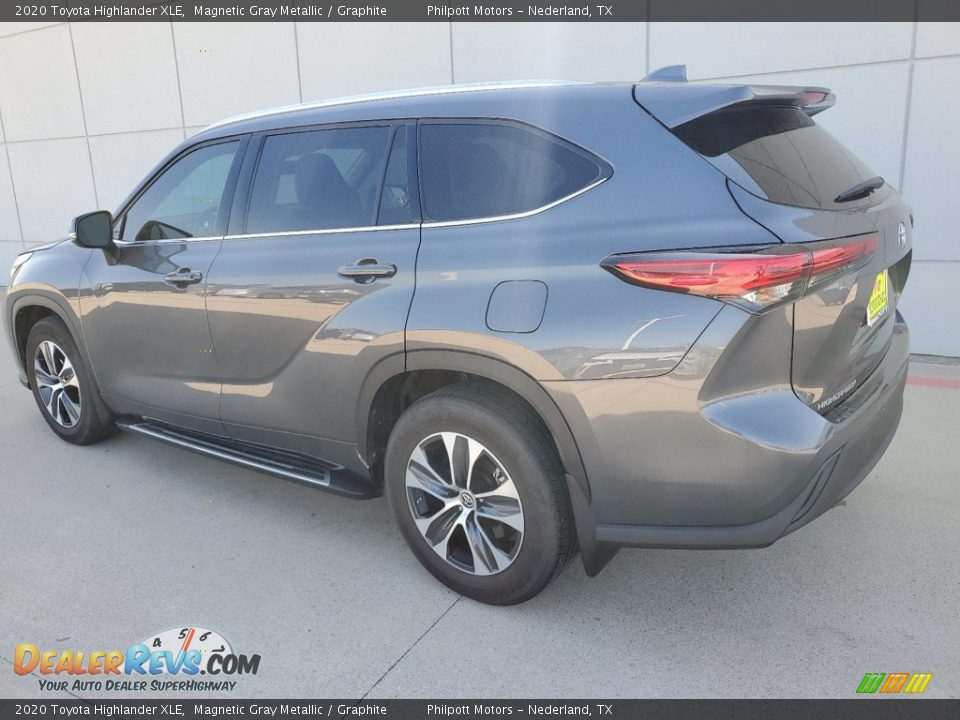 2020 Toyota Highlander XLE Magnetic Gray Metallic / Graphite Photo #11