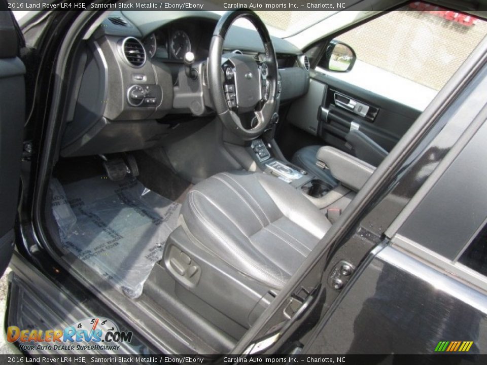 2016 Land Rover LR4 HSE Santorini Black Metallic / Ebony/Ebony Photo #17