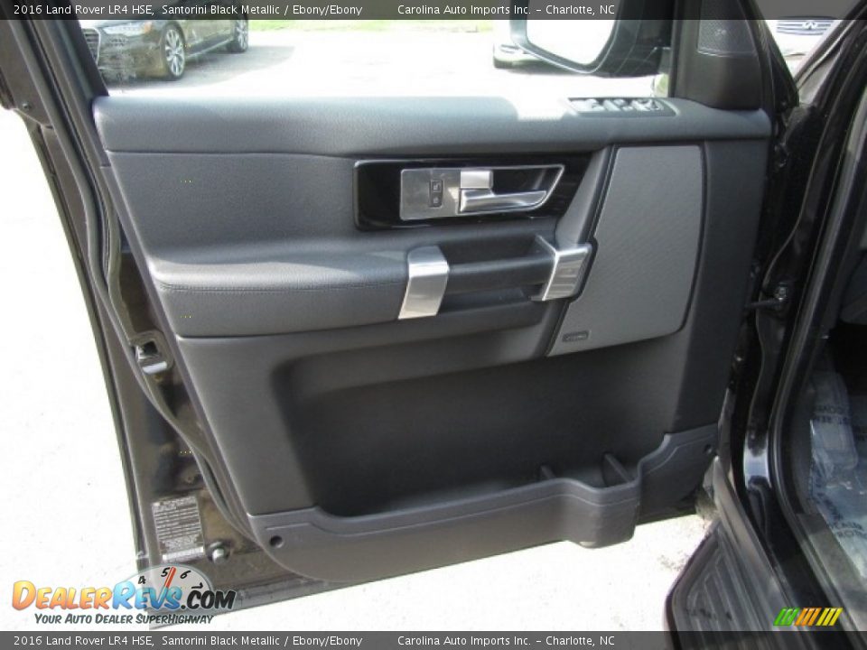 2016 Land Rover LR4 HSE Santorini Black Metallic / Ebony/Ebony Photo #18