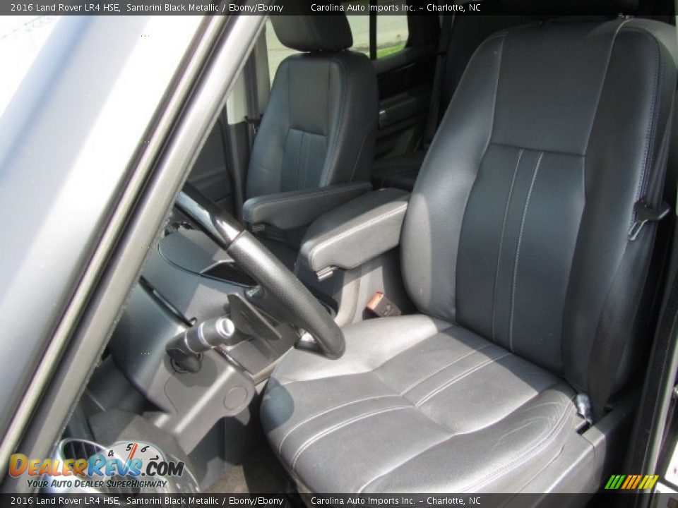2016 Land Rover LR4 HSE Santorini Black Metallic / Ebony/Ebony Photo #19