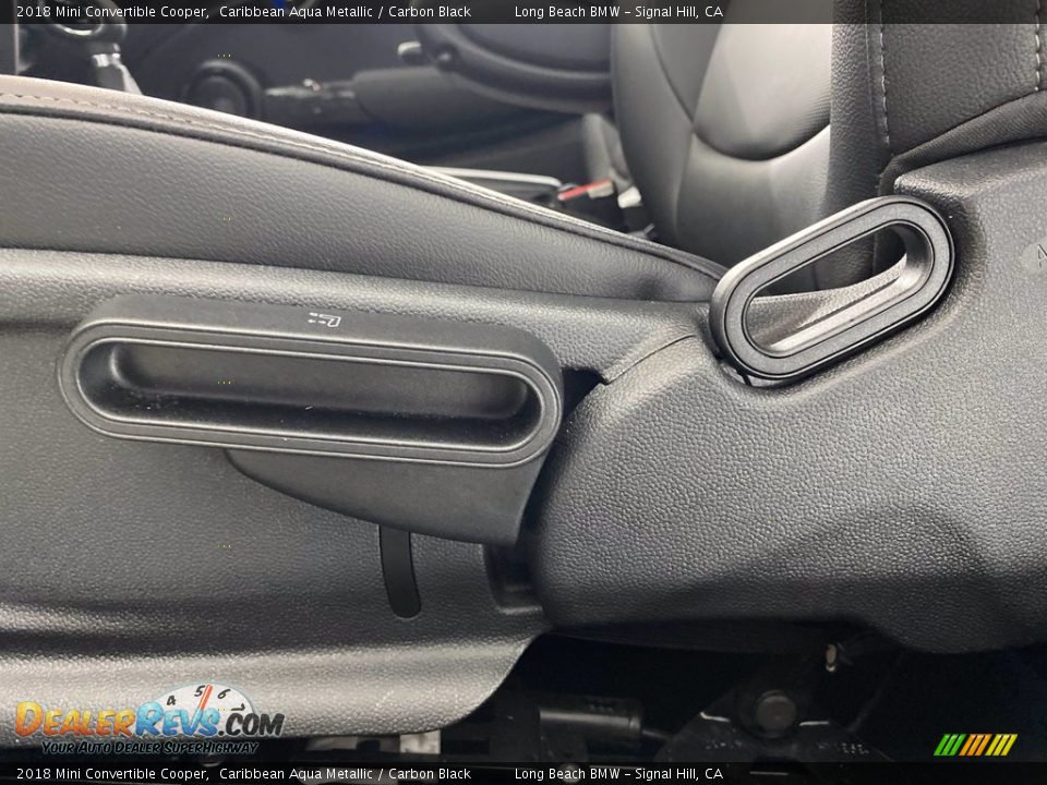 2018 Mini Convertible Cooper Caribbean Aqua Metallic / Carbon Black Photo #15