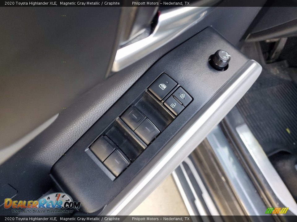 2020 Toyota Highlander XLE Magnetic Gray Metallic / Graphite Photo #13