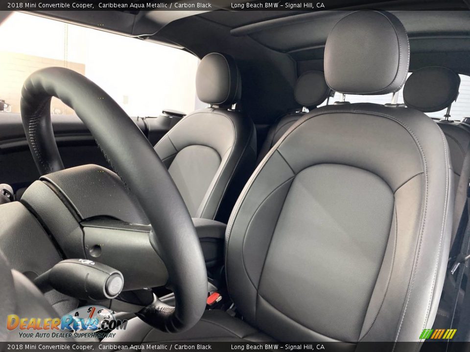 Front Seat of 2018 Mini Convertible Cooper Photo #17