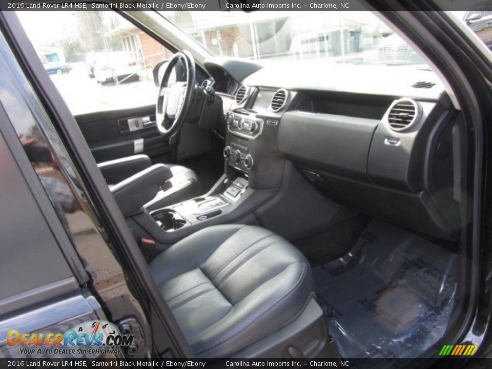 2016 Land Rover LR4 HSE Santorini Black Metallic / Ebony/Ebony Photo #22